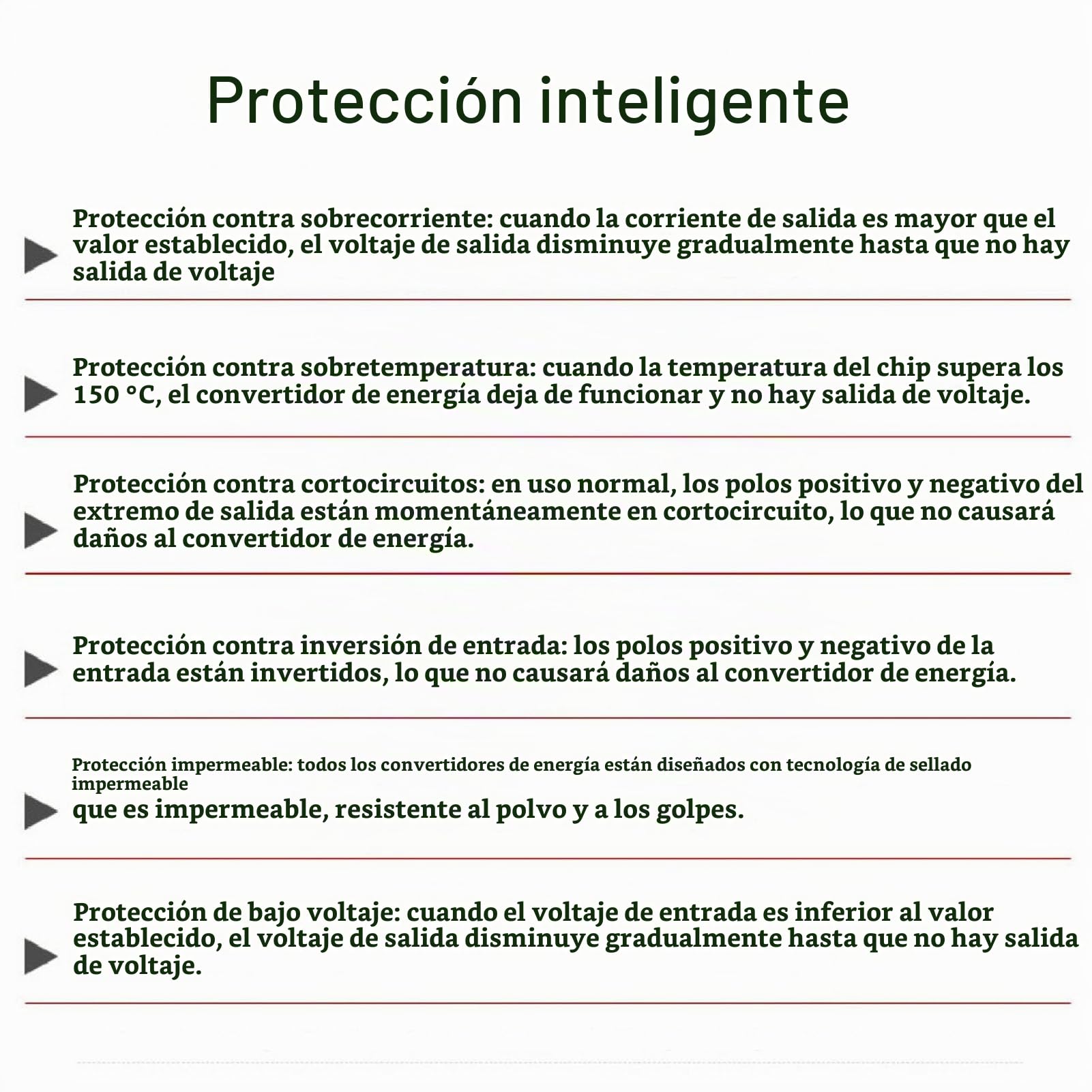 Transformador Elevador, Convertidor Elevador de 12 V a 36 V, Regulador de Voltaje Impermeable de 540 W con Múltiples Funciones de Protección, para Vehículos, Sistemas de