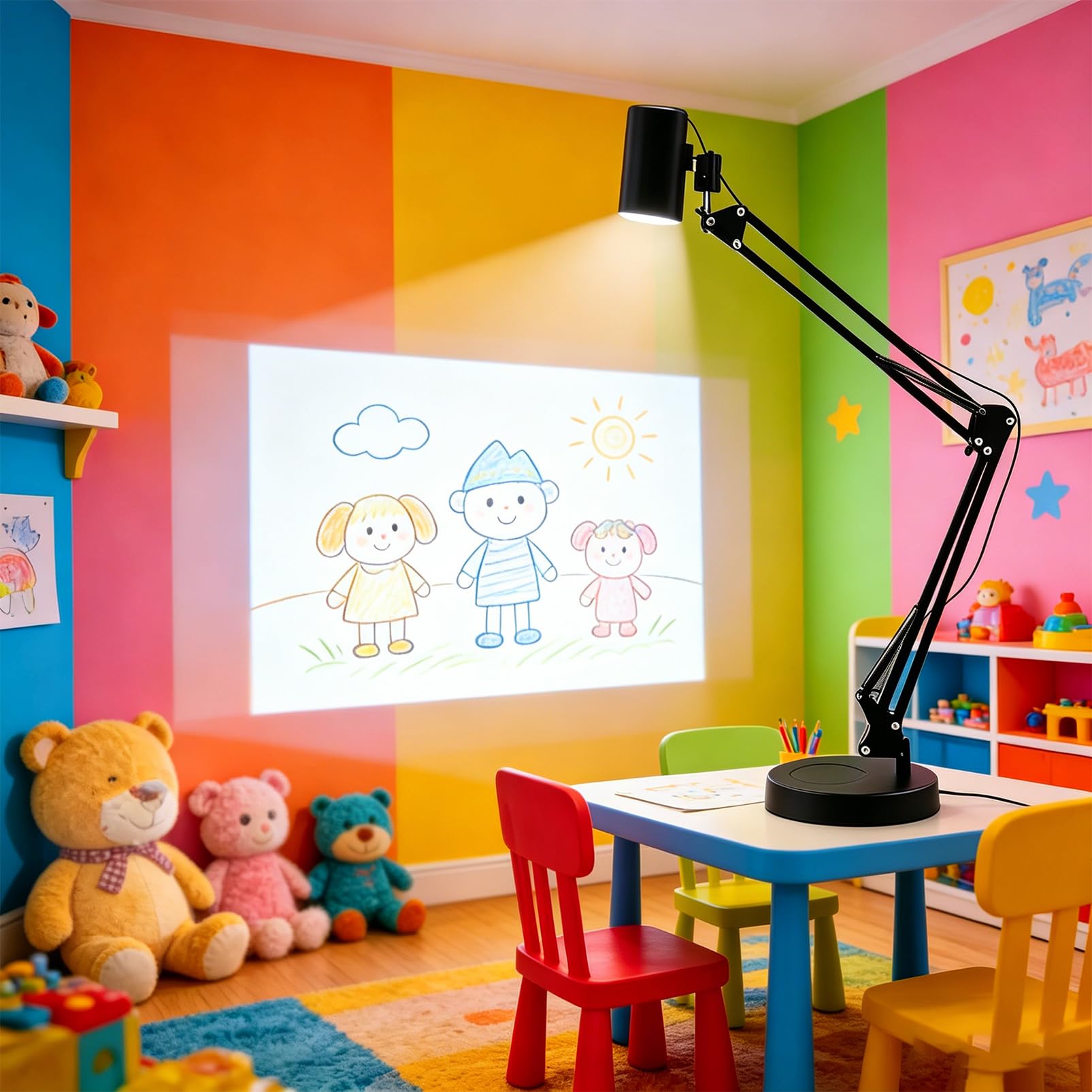 Generisch Proiettore di pittura per artisti: proiettore wireless per schizzi precisi, ideale per principianti ed esperti, facile da usare e versatile