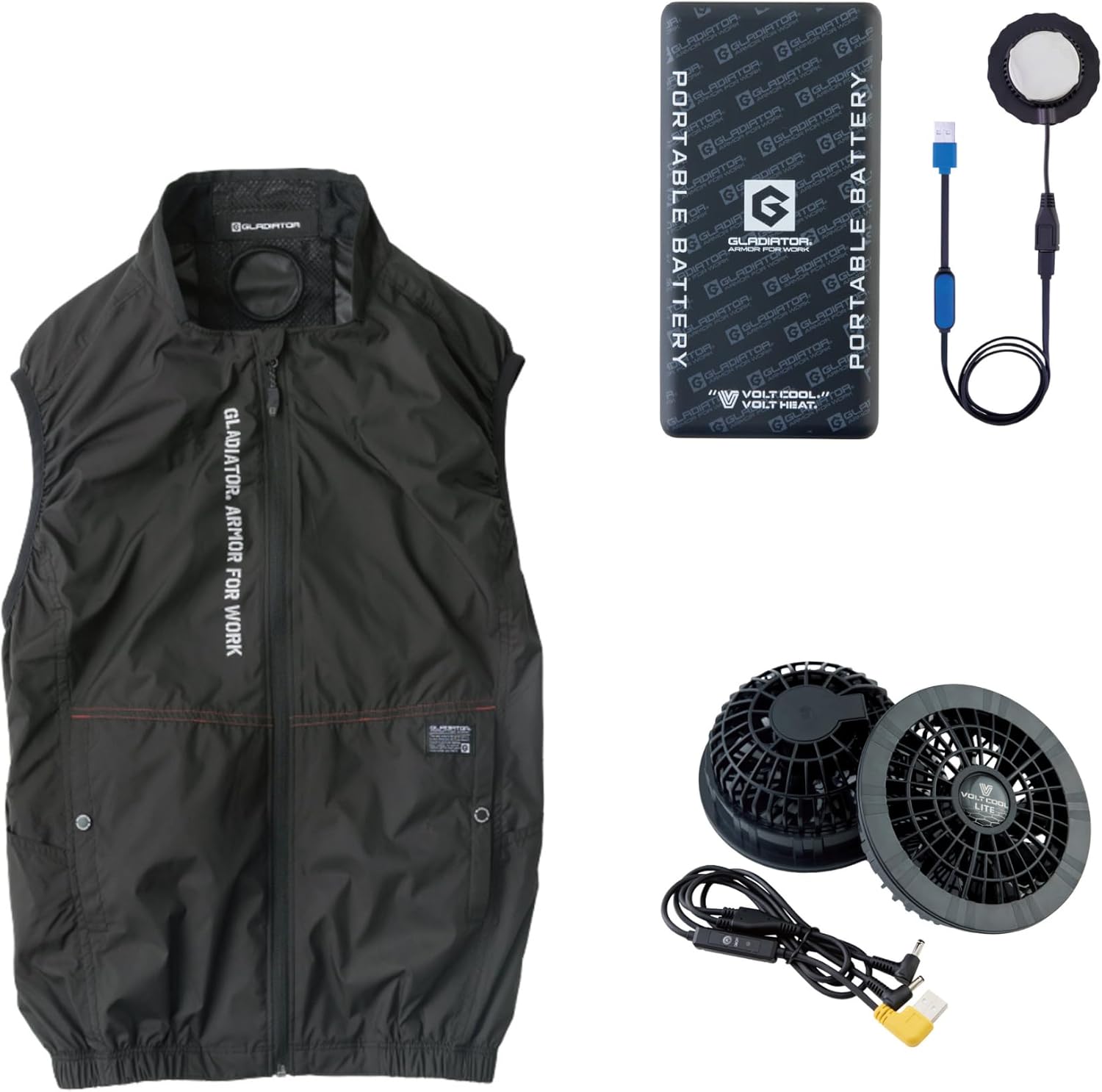 Amazon.co.jp: vc light+peltier vest set, 1 navy : Clothing