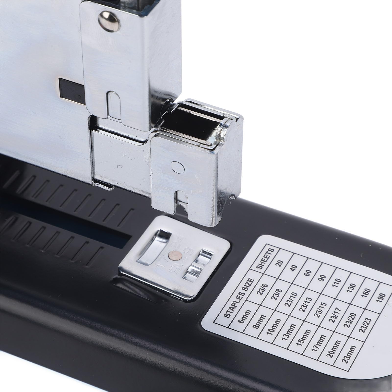 Stapler Wytrzymałościowy, Szybkie Zszywanie, łatwe Usuwanie Zszywacza, Obrotowy Zszywek, Zszywacz Biurowy ABS z 100 Zszywkami, Pistoletem z Producenta Mebli do Drewna, Stolarki
