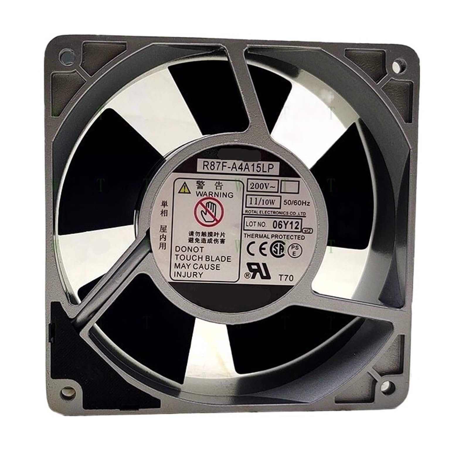 YMUGUEGH R87F-A4A15LP 12038 220V 11/10W AC Cooling Fan