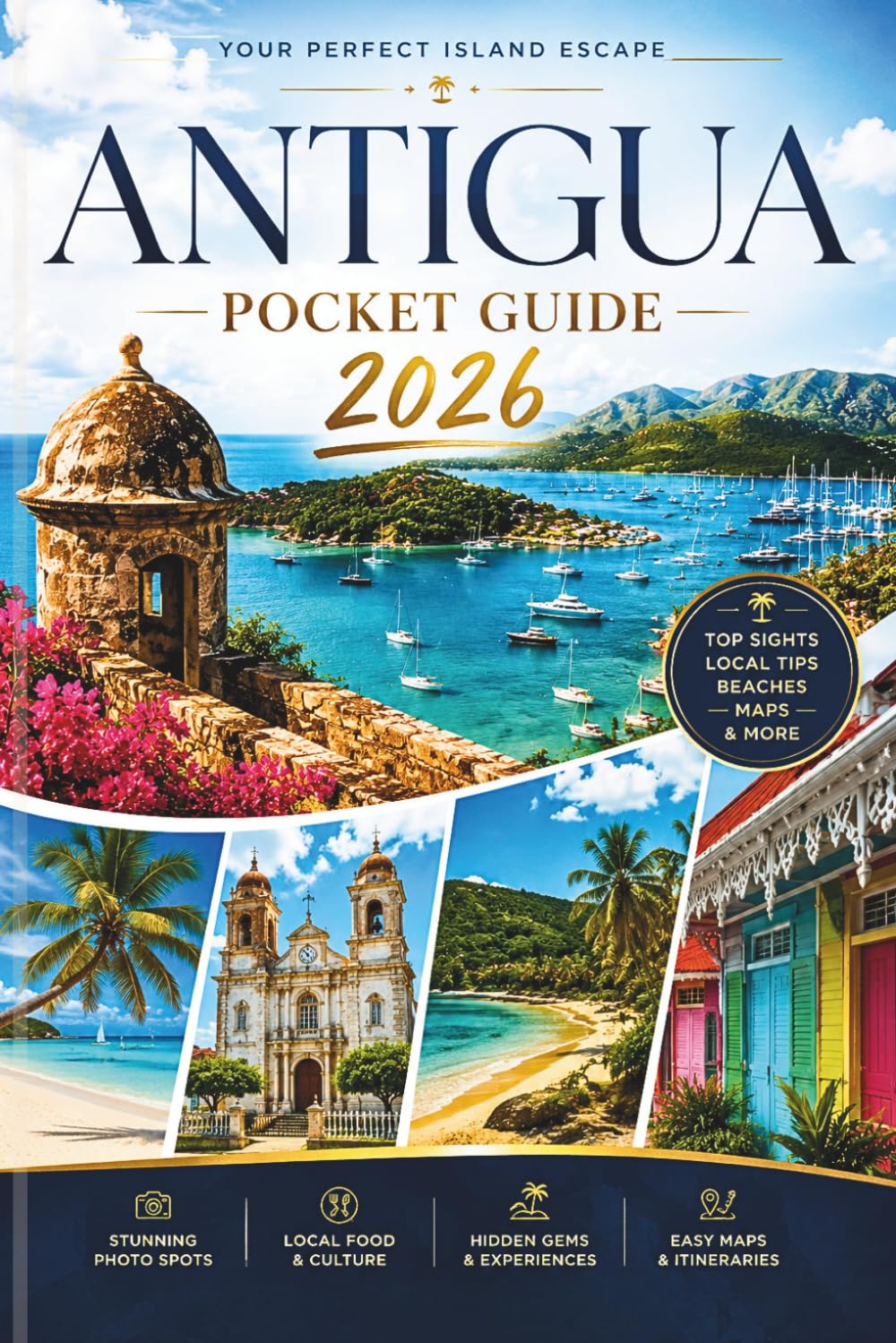 ANTIGUA POCKET GUIDE 2026: Discover Paradise Like Never Before