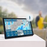 météo & radar home 4, station météo Wi-Fi avec radar météo : animation météo sur grand écran, design élégant, navigation simple, radar de pluie, alertes intempéries, prévisions 14 jours - 2