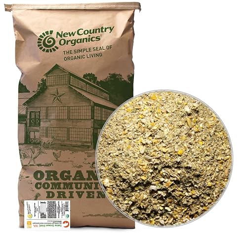 New Country Organics | Swine 16% Protein Feed for Growing