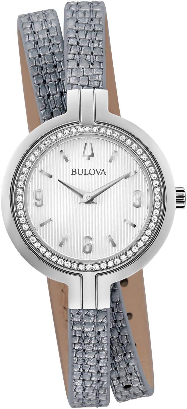 Bulova Ladies Rhapsody Diamond Quartz Wrap Watch Zambia Ubuy