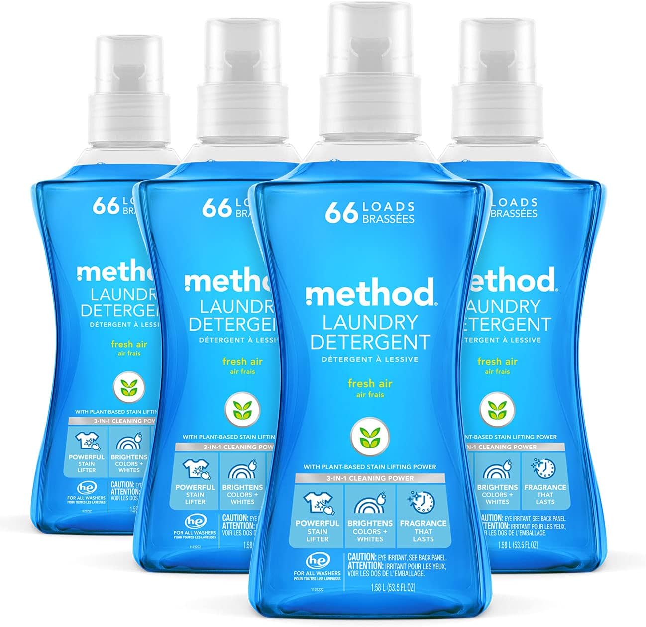 Concentrated Laundry Deternt, + Clear, (), 66 Loads
