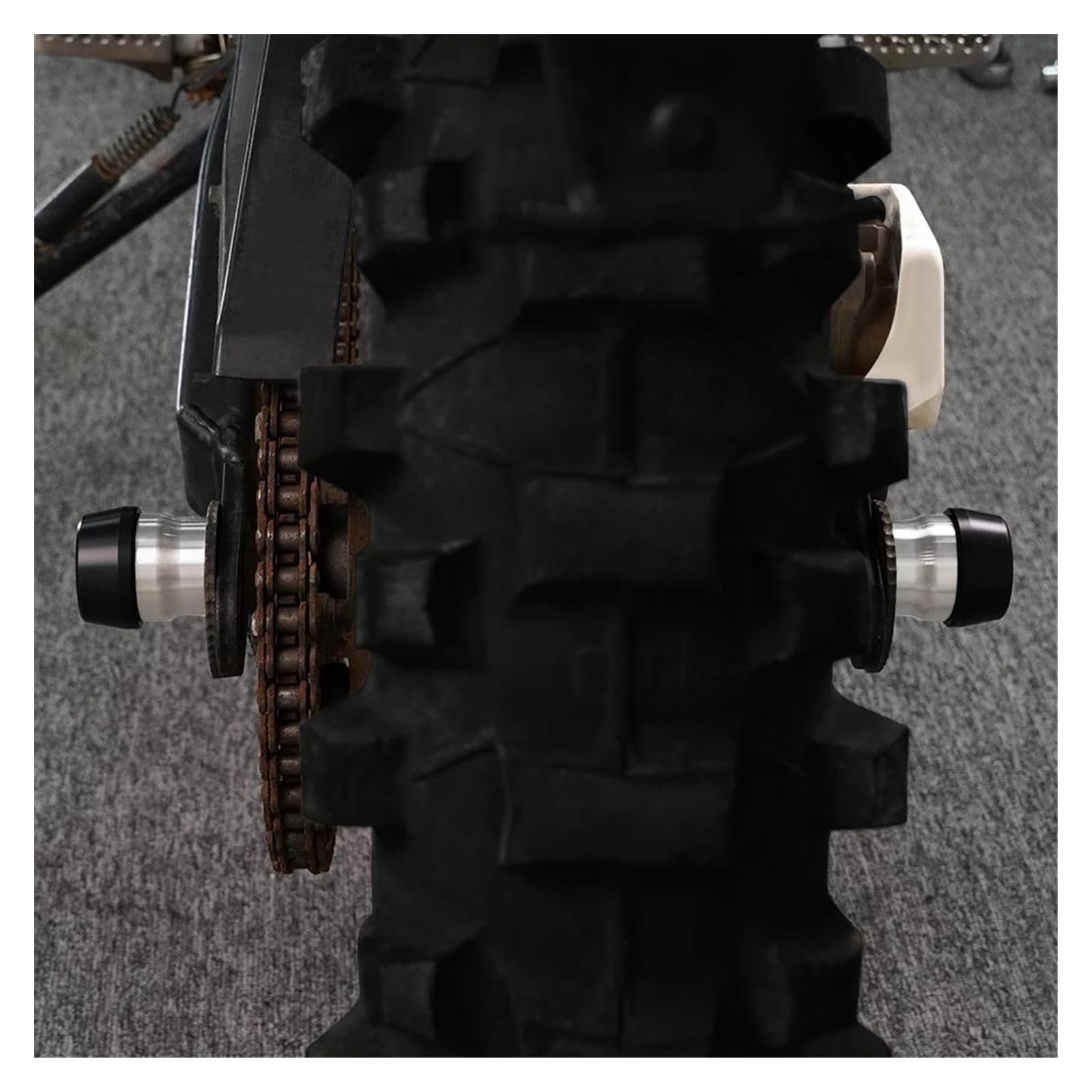 Per XSR 125 2021-2023 2024 Pastiglie Di Protezione Assale Slider Slider Assale Protezione Antiurto Moto Ruota Forcella Anteriore Telaio Moto Protezione Dalla Caduta
