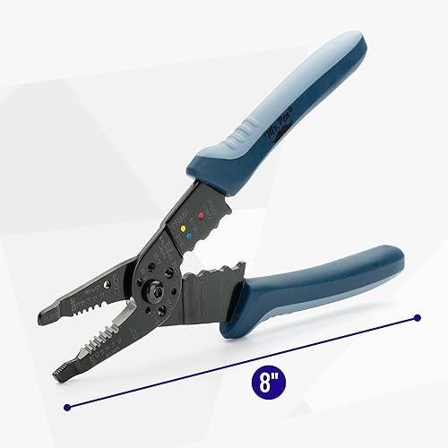 Vista 17 de Mr. Pen - Pelacables, 8 pulgadas, cortador de alambre, pelacables, herramienta de pelacables, pelacables, pelacables, herramientas de cableado