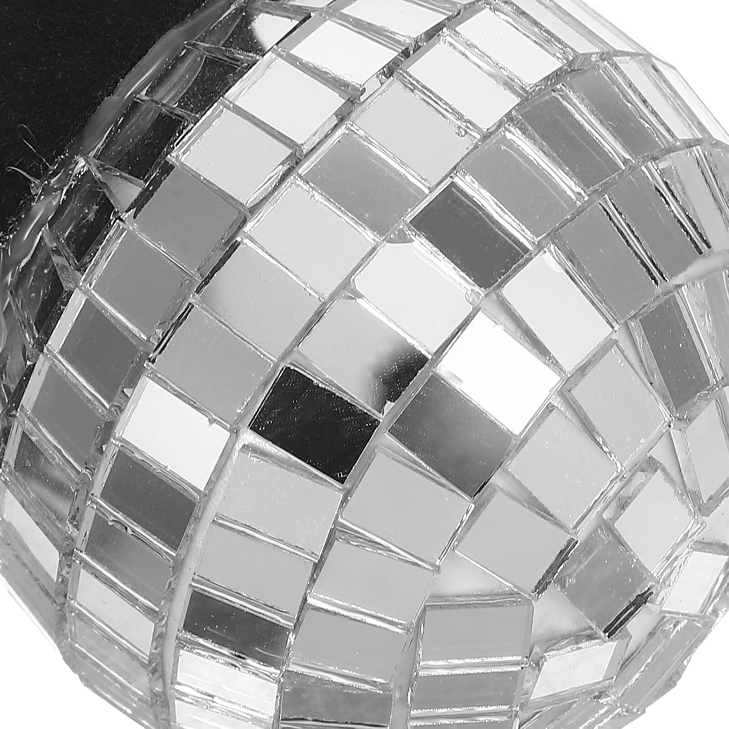 6pcs Graduation Cake Decorations with Mini Disco Ball Toppers and Blue Tassels, Non-edible Graduation Cap Cupcake Toppers for Party Celebrations