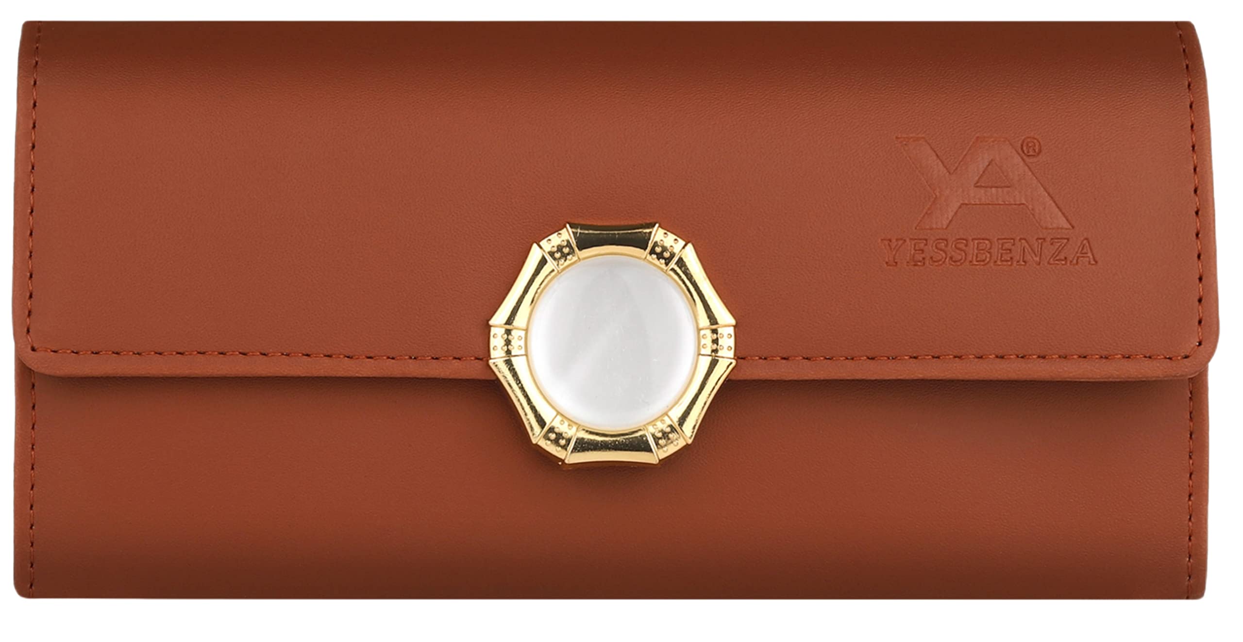 Women's and Girls Synthetic Leather Latest Styles Clutches wallets Mobile purses Handbags-image-2