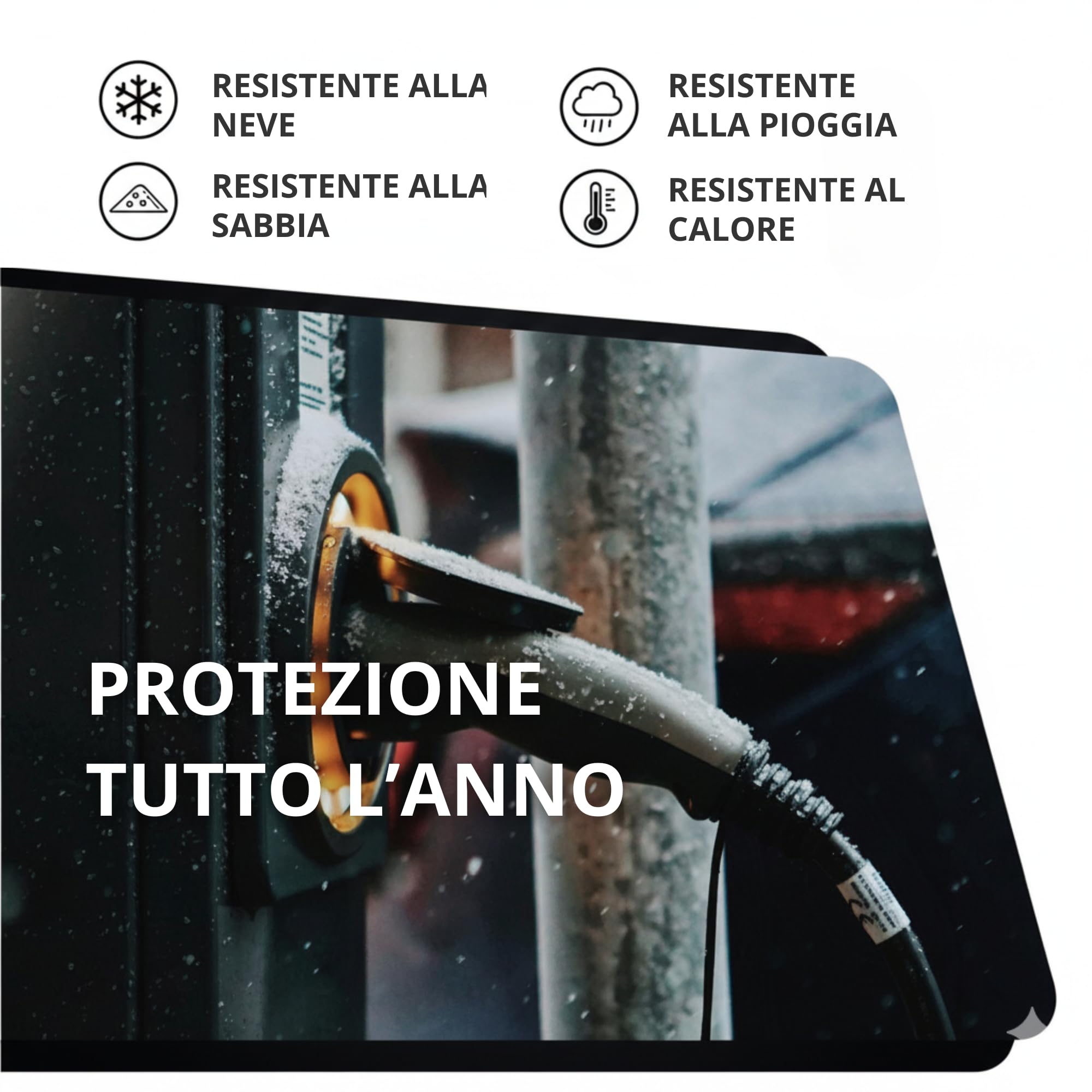 LDY Tipo 2 cavo di ricarica 22 kw 3 metri, cavo auto elettrica modalità 3 / 32 A / 3 fasi, cavo di ricarica auto elettrica tipo 2 su tipo 2, cavo di ricarica e auto