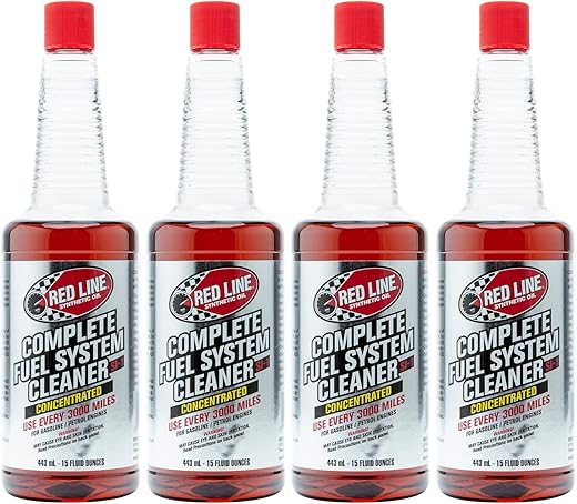 Red Line 60103 SI-1 Complete Fuel System Cleaner - 15 Ounce (4 Pack)