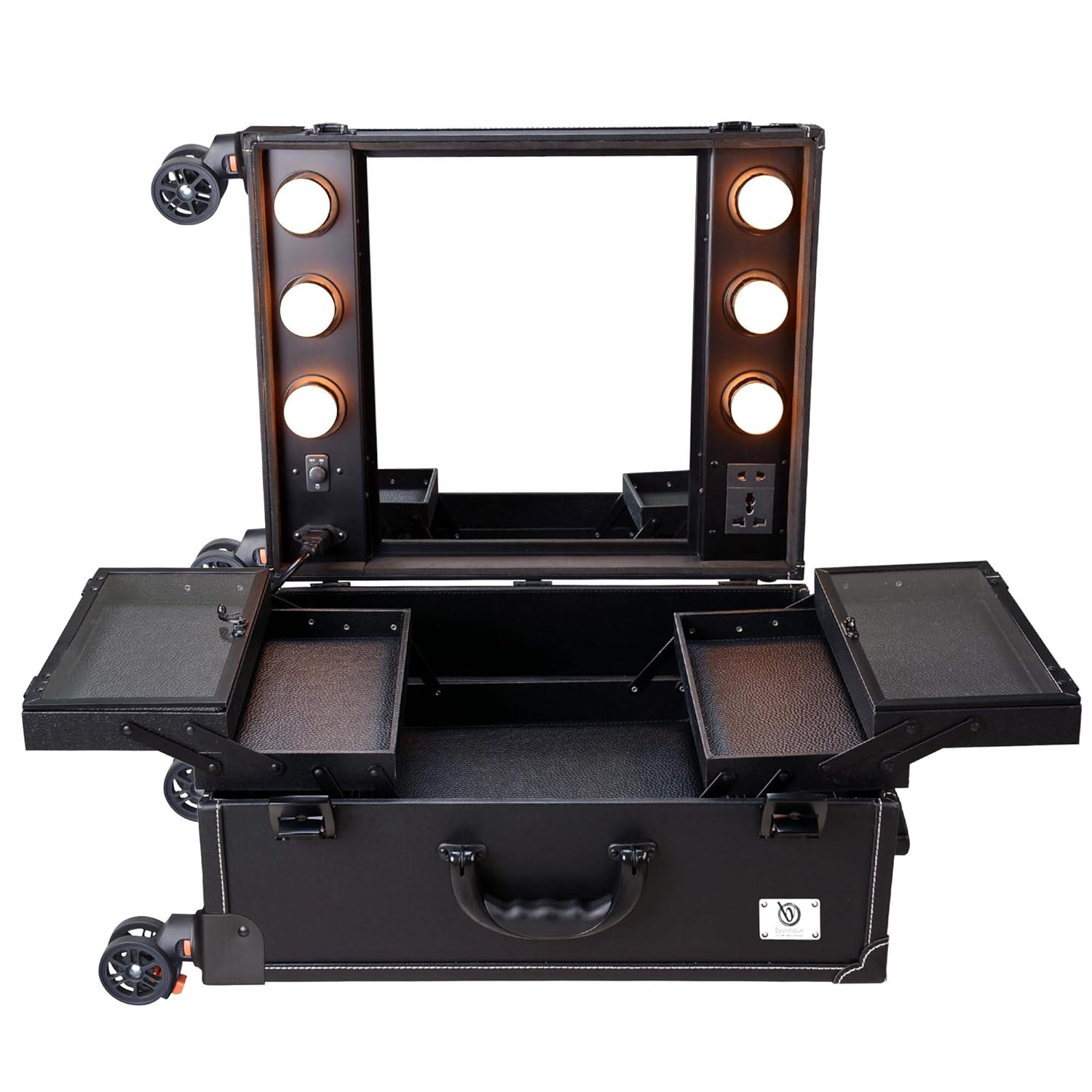 vanity case with mirror