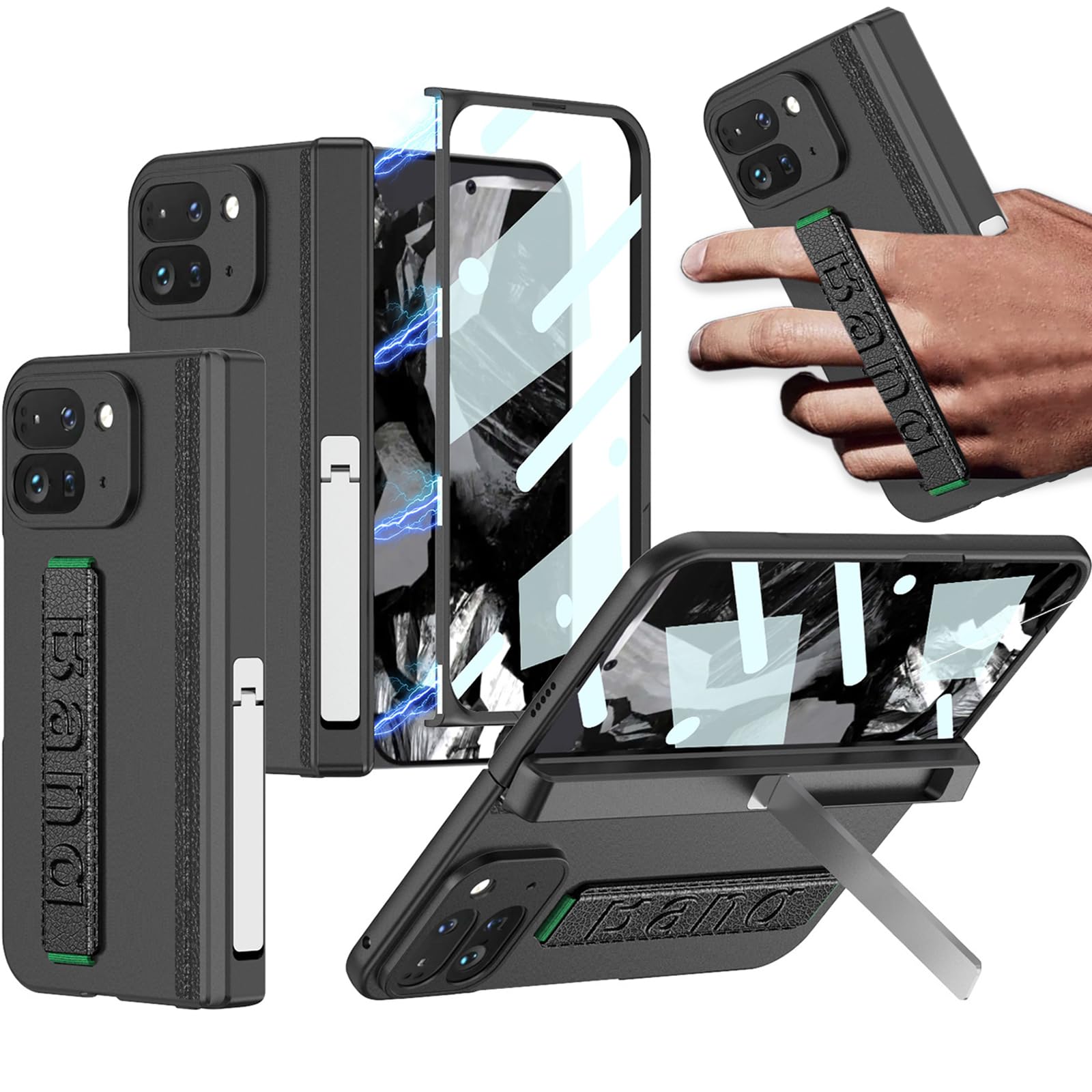 Amazon.com: Ninki for Google Pixel 9 Pro Case with Strap & Screen