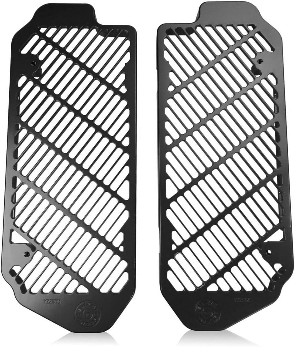 Radiator Guards (Black) Compatible with 03-21 YAMAHA YZ250
