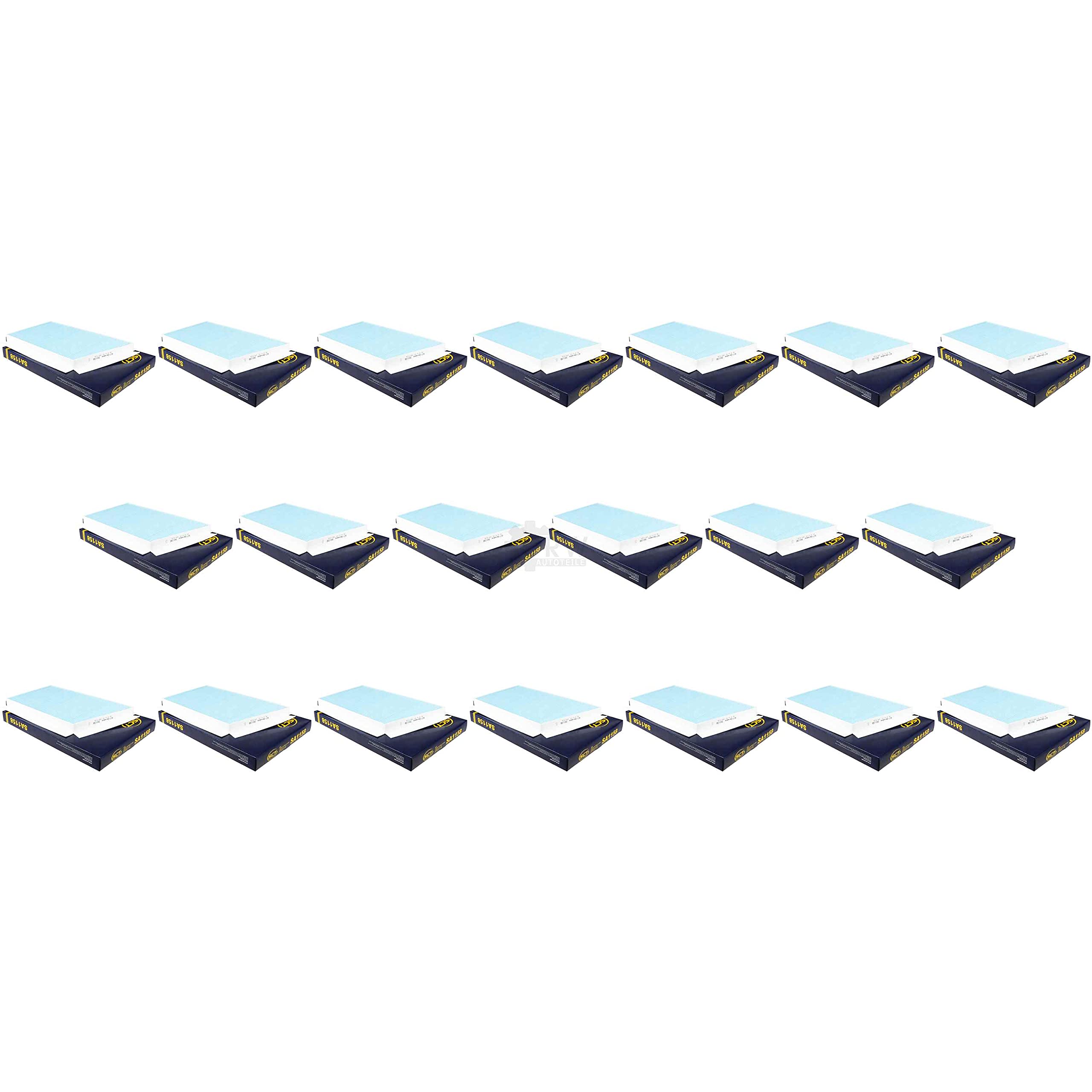 Set 85580235 SA 1158 20 filtros originales SCT para habitáculo, filtro de polen