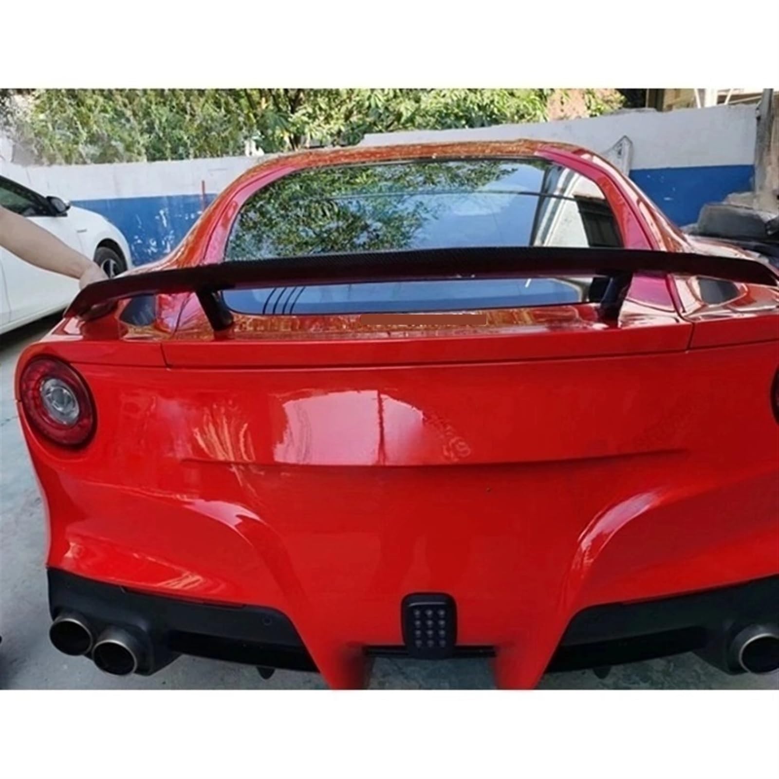 Amazon | フェラーリ F12 カーボンファイバー スポイラー テールフィン