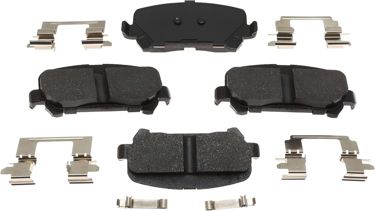 ACDelco Gold 17D1806CH (19343713) Ceramic Rear Disc Brake Pad Set