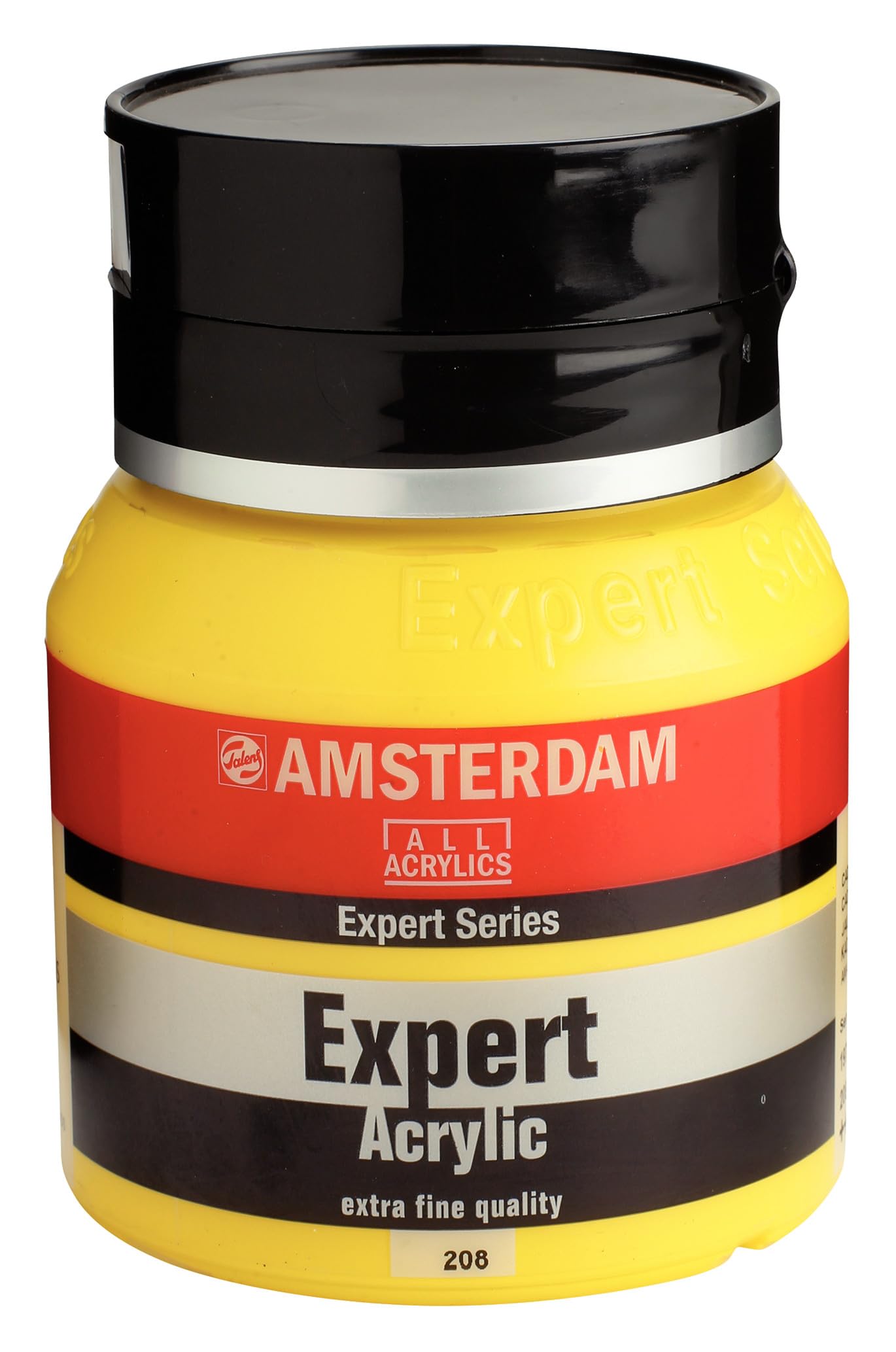 Amsterdam Cadmium Yellow Light Expert Series Acrylic - 208-400 Ml Jar - Heavy Body Paint With Excellent Lightfastness - Durable & Flexible - Artist Quality - Made In Netherlands