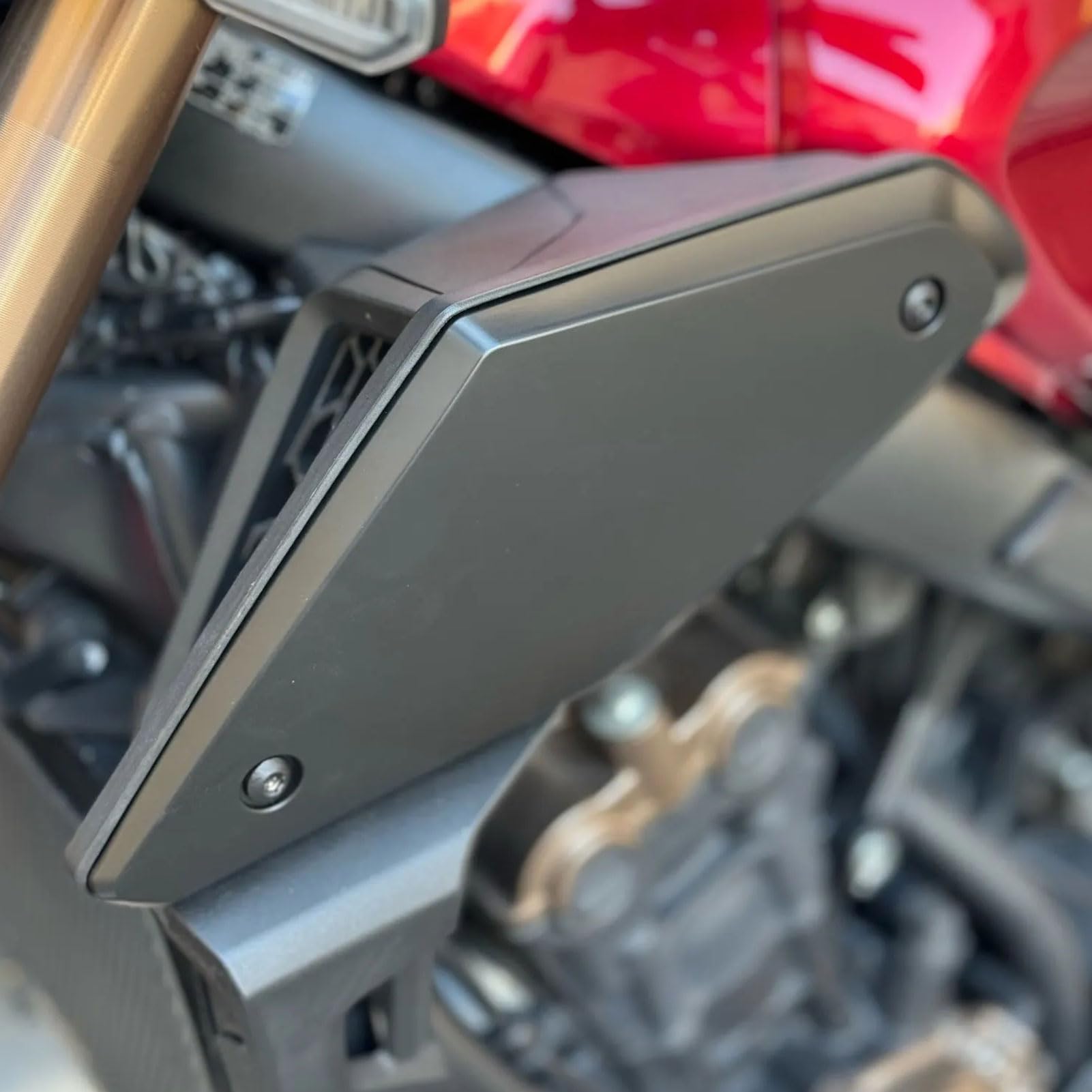 2 Pezzi Copertura Presa D'Aria Laterale Per CB650R 2019-2021 – ABS Con Finitura Carbonio, Ricambio Estetico E Protettivo