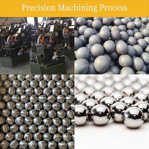 Miniatura 6 de Juego surtido de 700 bolas de precisión de acero cromado de 10 tamaños, kit de bolas de rodamiento G15, 332 pulgadas, 18 pulgadas, 532 pulgadas, 316