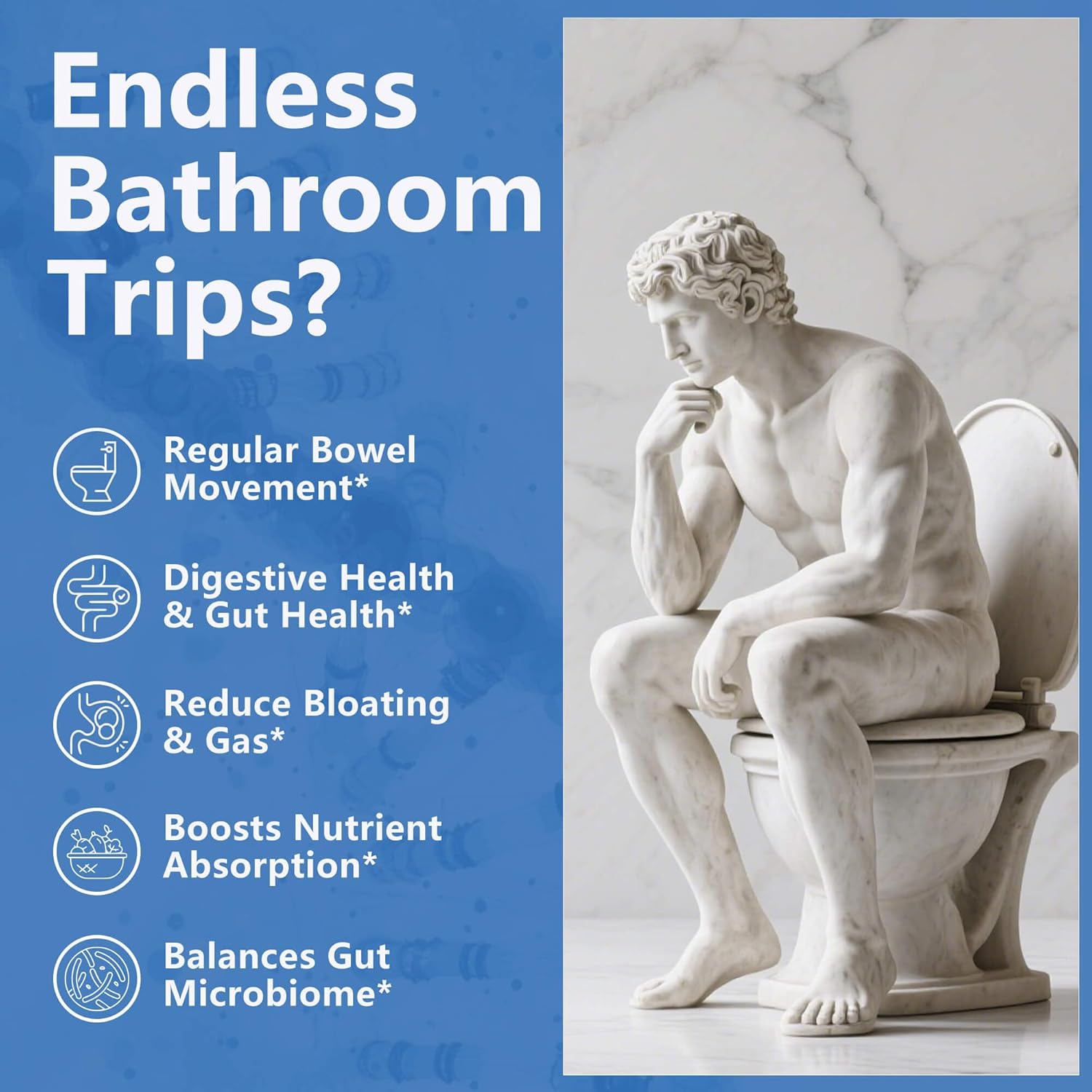 ZEBORA Probiotics for Men - 100 Billion CFU, Men's Probiotics for Gut Health, Prebiotics + Enzymes + Saw Palmetto + Cranberry, Daily Probiotic for Digestive Health, 180 Caps - Image 3