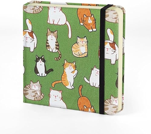 Miniatura 23 de Mifuner Cuadernos Mini de 5x5, 80gsm, Páginas en Blanco, Cuadernos de Bocetos, Diario de Viajes, Cuaderno de Bolsillo, Tapa Dura, Cuaderno