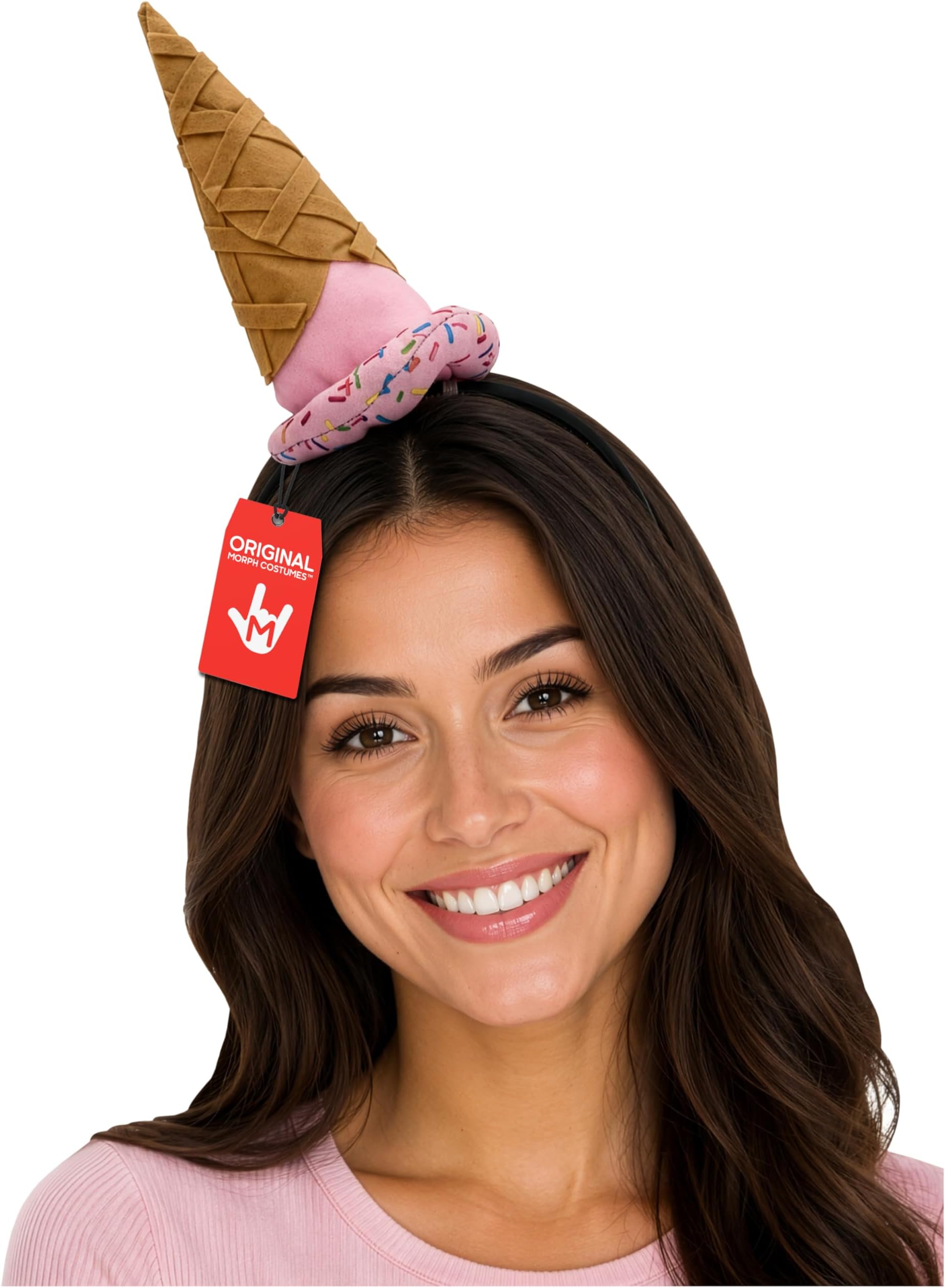 Morph Mini Food Hat Headband Crazy Funny Silly Party Hats Vendor Costume Accessory Headband for Adults