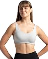 Jockey Women's Crop Top 1550_Steel Grey Melange_XL