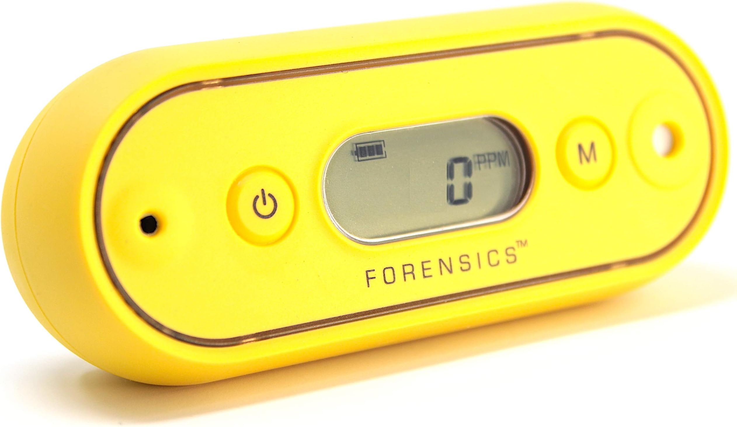 Waterproof CO Meter by Forensics | 2 Year Battery Life | Shock-Proof | Water-Proof | Dust-Proof | Industrial Specs CO Detector | IP67 | Rubber Soft-Touch | 0-1000ppm CO |