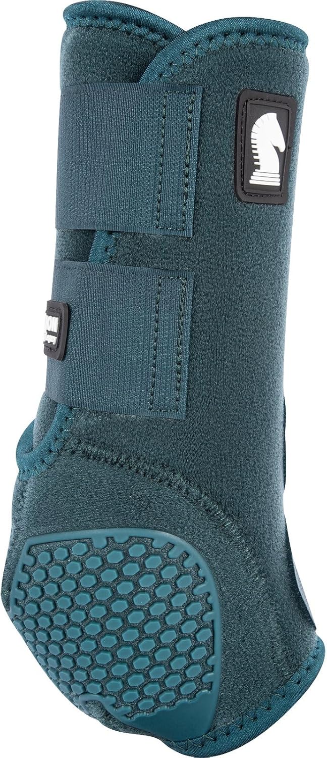 Classic Equine Flexion by Legacy2 Support Boots, Hind, Dragonfly Green, Large