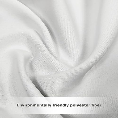 Miniatura 5 de Shrahala Cenefas de cocina de arte abstracto rojo, cortinas coloridas de media ventana, tratamiento de ventana de poliéster multicapa para sala de