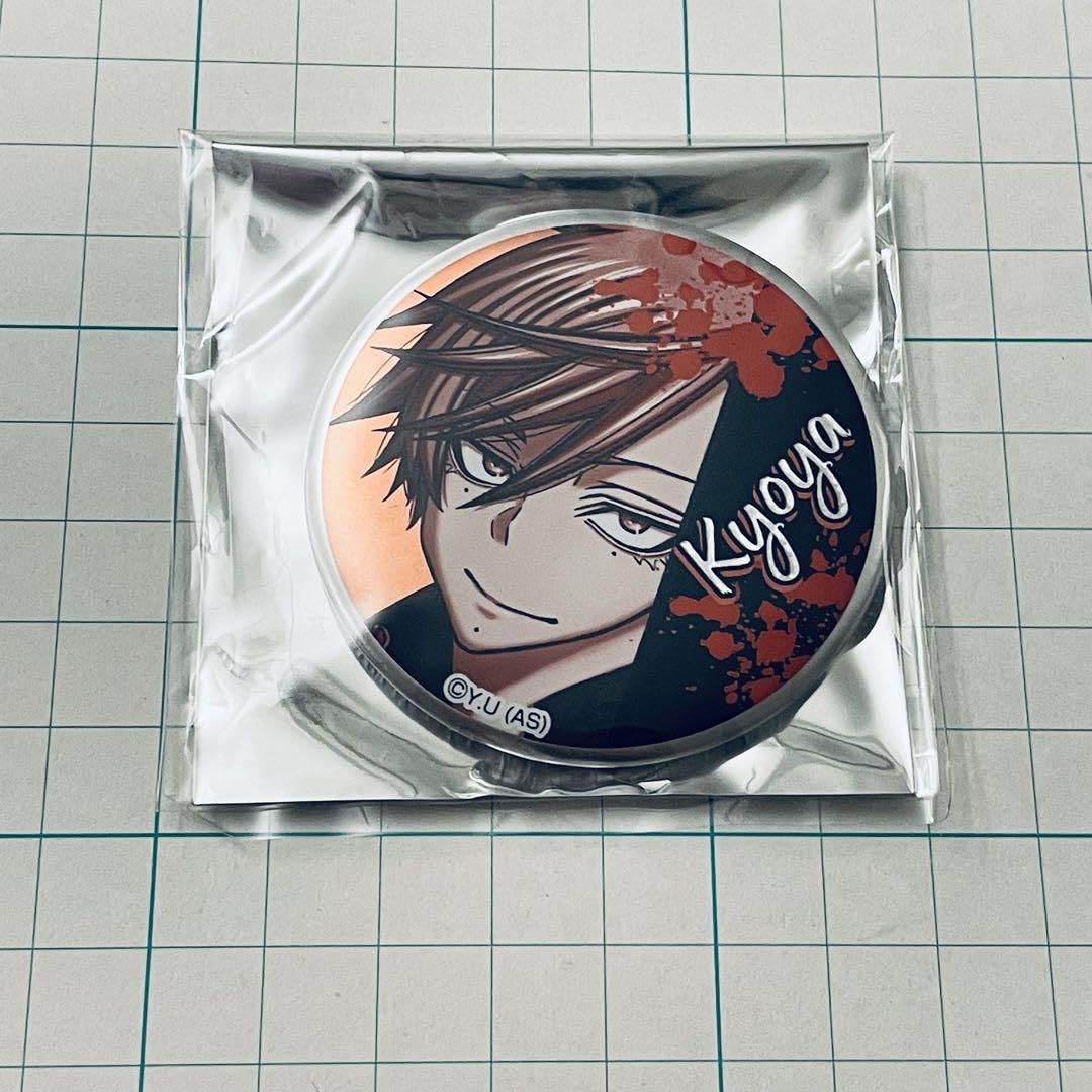 Amazon.co.jp: 桃源暗鬼 メディコス シルバーマット 缶バッジ 花魁坂京