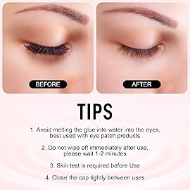 FADLASH Lash Glue Remover 5 ML for Cluster Lashes Soothing Oil Lash Remover Mascara Wand Eyelash Glue Remover Self Use at Home