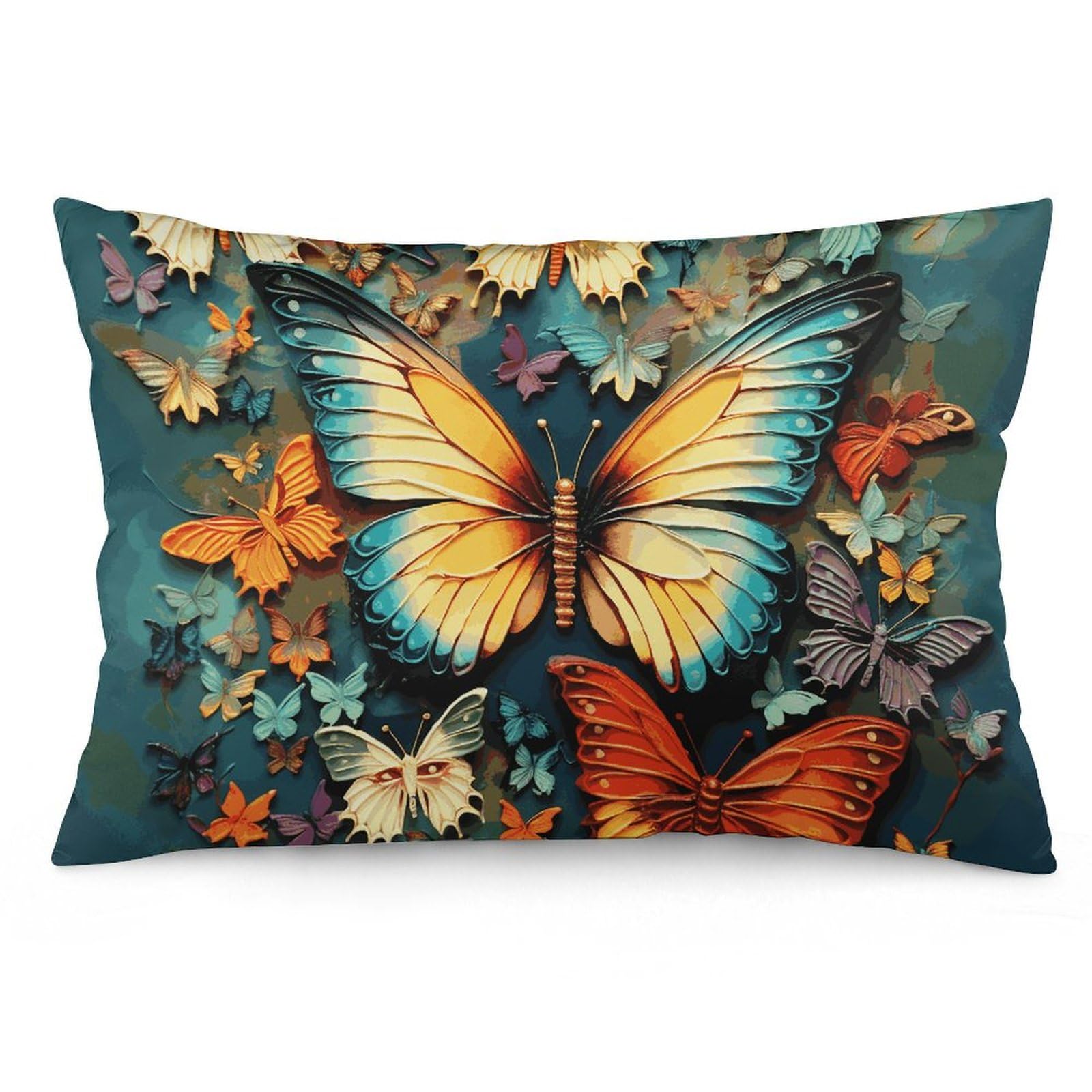 Taies d'oreiller imprimées broderie douce lit quatre tailles toutes couleurs