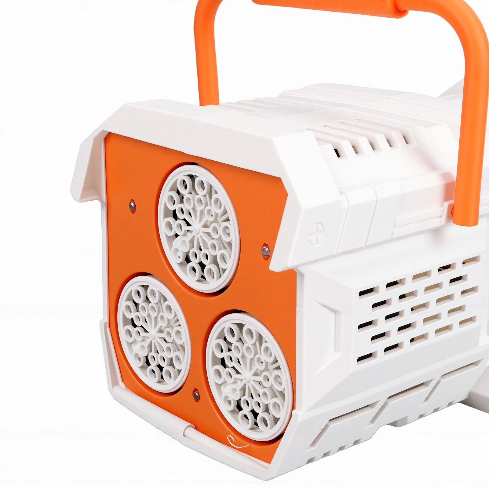 Elektrische Seifenblasenmaschine mit 60 Löchern, Batteriebetriebenes Automatisches Seifenblasengebläse für