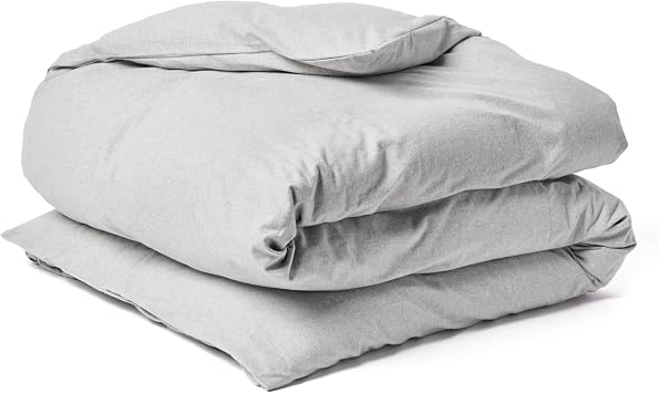 Coyuchi Cloud Brushed Organic Flannel Duvet Cover