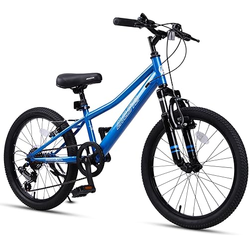 AVASTA Govet 20'' Kids Mountain Bike for 6-12 Years Old Boys Girls with Suspension Fork, 6 Speeds Drivetrain, Multiple Colors