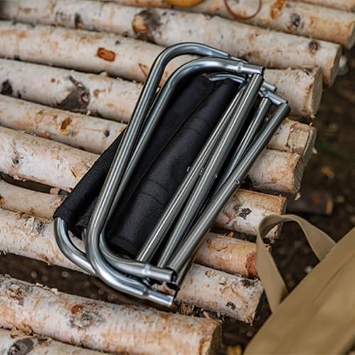 Miniatura 6 de Folding Camping Stool Portable Seats Little Fishing Chair Foldable Camp Stool for Camping Fishing Hikings Gardenings