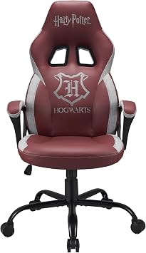 Subsonic Harry Potter Gaming Chair Hogwarts Red Official Licence Adult Teen
