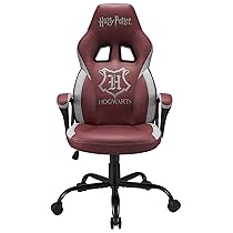 SUBSONIC Harry Potter, Sedia da gioco originale, Sedile da ufficio Licenza ufficiale, Rosso