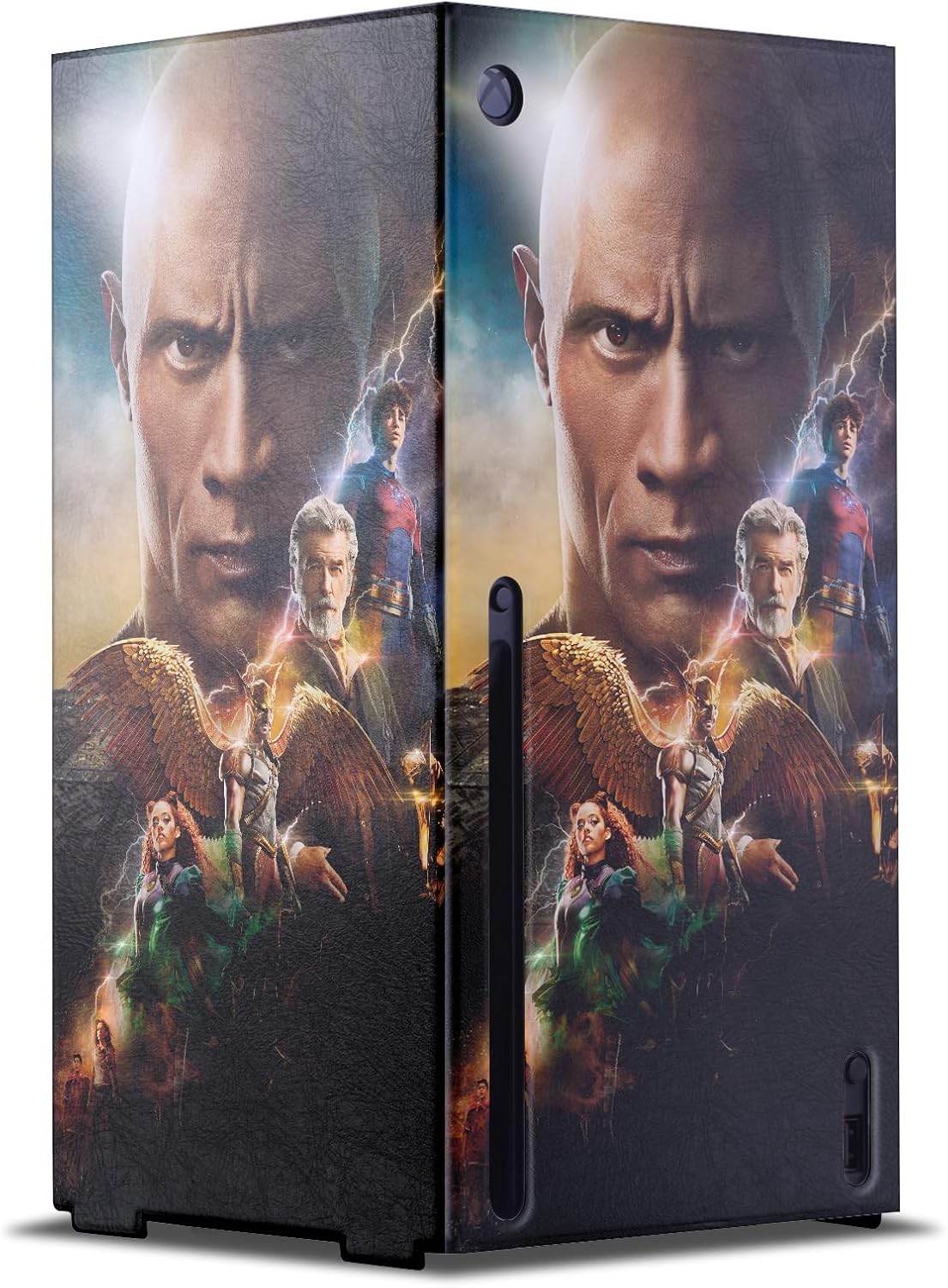 Head Case Designs Officially Licensed Black Adam Poster Graphic Art Game Console Wrap Case Cover Compatible with Xbox Series X