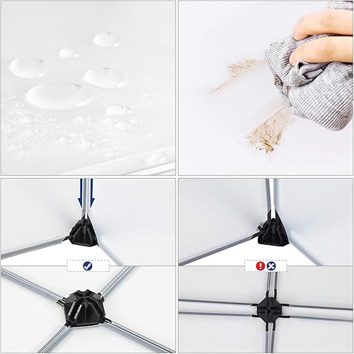 Miniatura 5 de SONGMICS Organizador de almacenamiento de cubos, juego de 12 cubos de plástico, estante para libros, organizadores de armario y almacenamiento