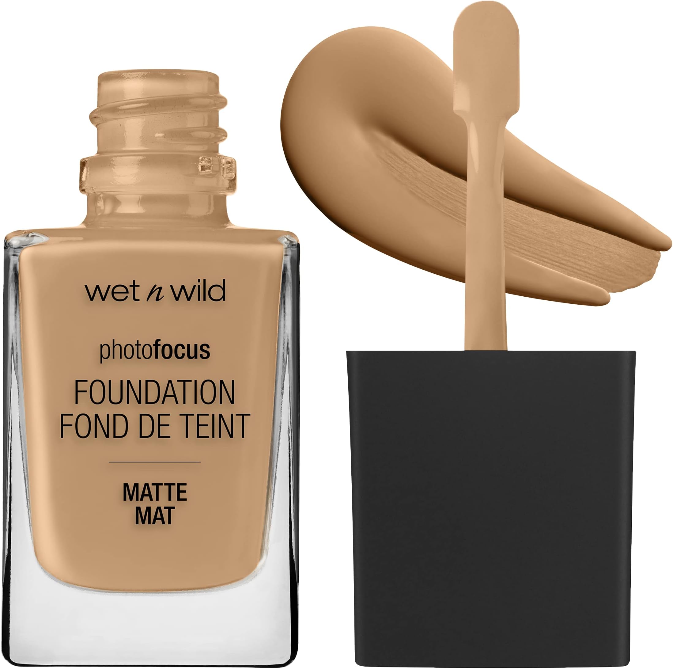 wet n wild Photo Focus Matte Liquid Foundation Desert Beige, Vegan & Cruelty-Free