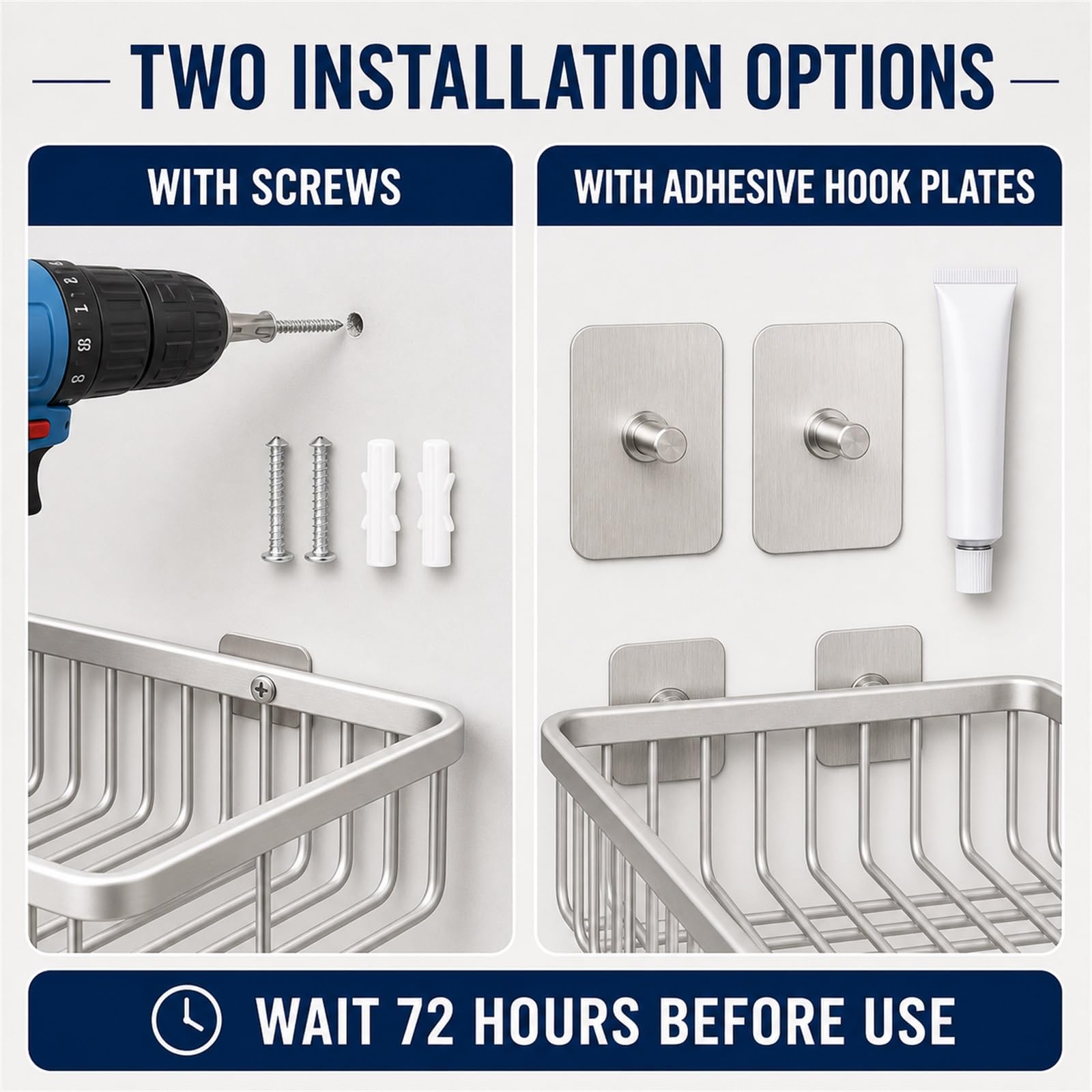 Escurridor De Platos para Fregadero,Escurridor De Platos Colgante,Escurridor De Platos,PrevencióN De La OxidacióN,Puede Contener Cubiertos,Platos PequeñOs Y Tazas