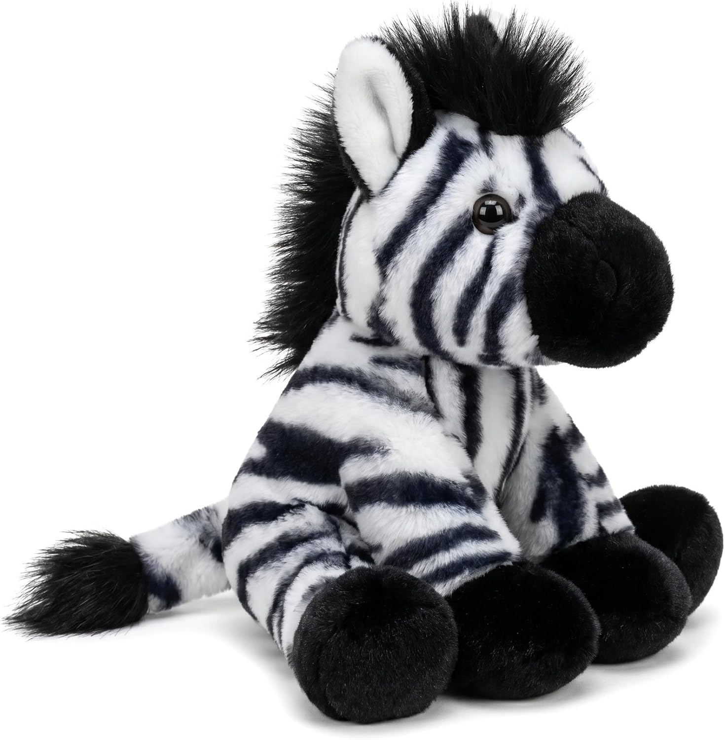 Zebra Stuffed Animals Soft Plush Cute Doll for Boys Girls 8in(zuokuan banma) image 2
