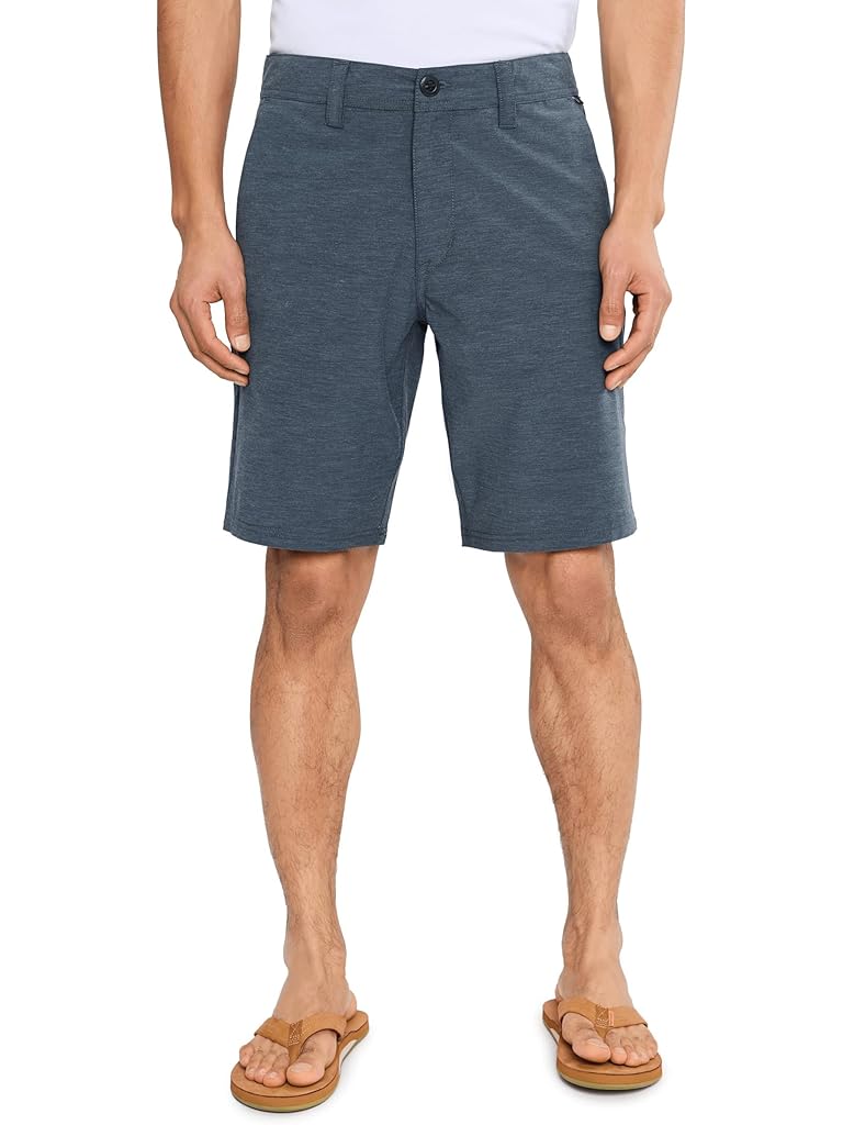 Navy Volcom Frickin Cross Shred Static 20" Hybrid Shorts