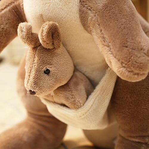 Miniatura 7 de Juguetes de peluche de canguro de peluche, muñecos, regalos para niños y niñas, 11 pulgadas