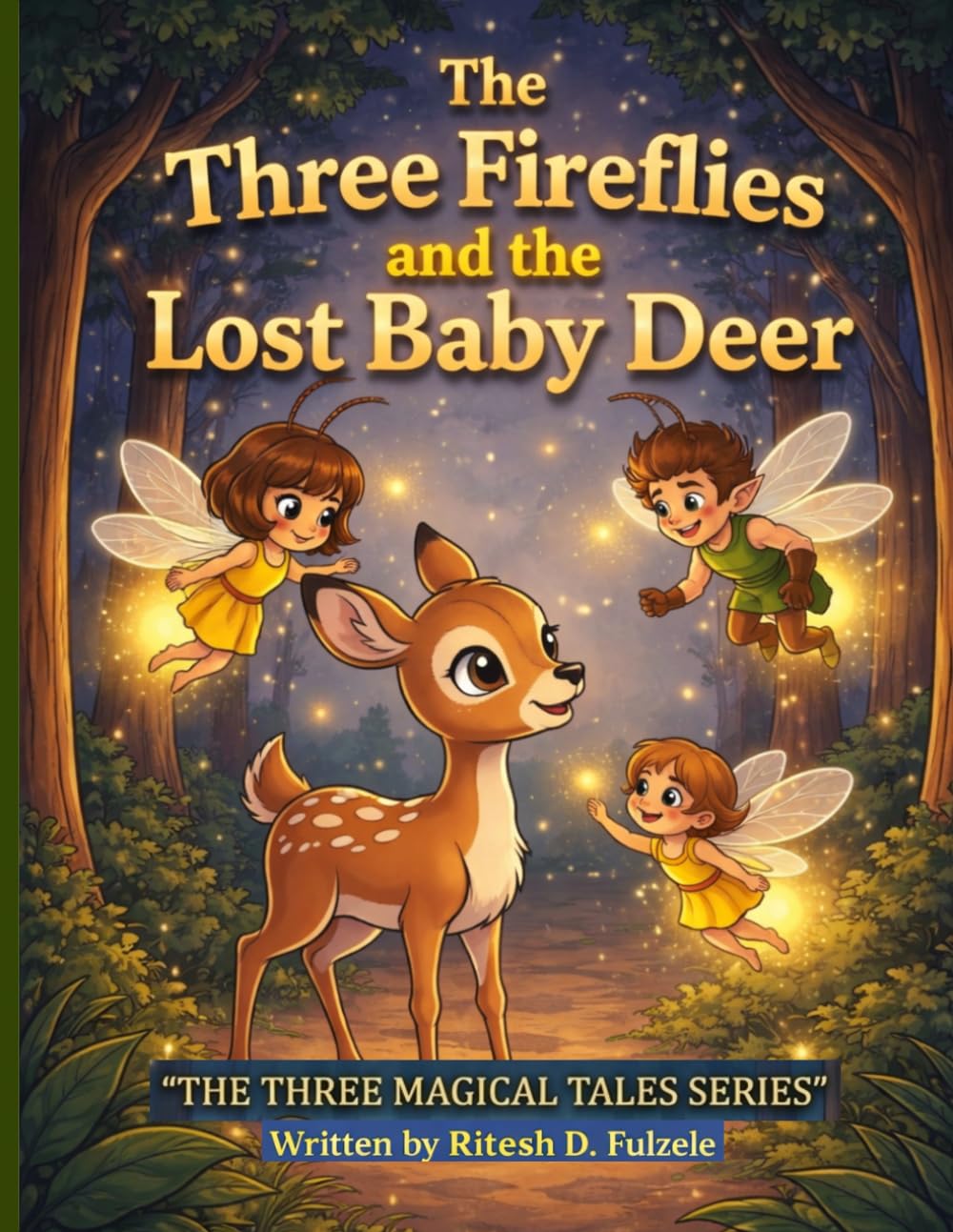 The Three Fireflies and the Lost Baby Deer: The three magical tales series