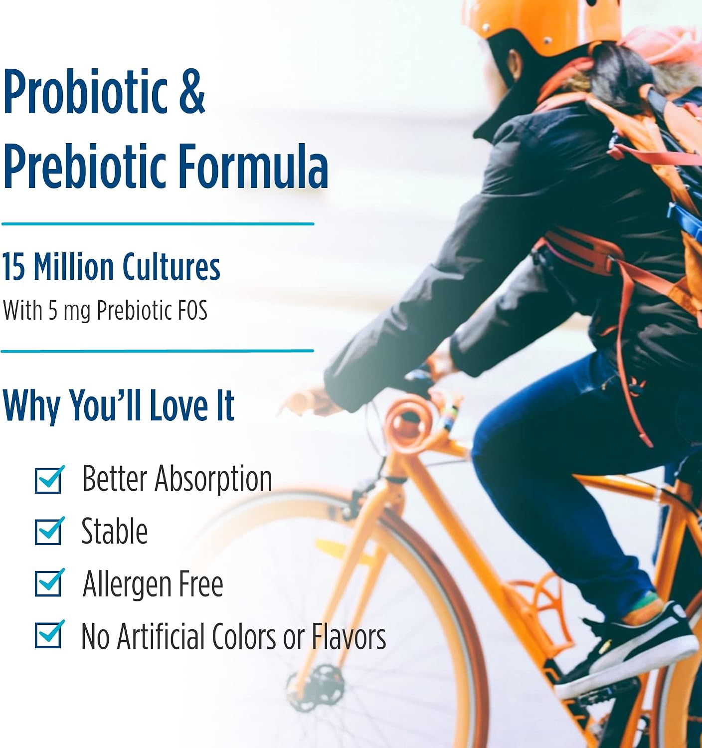 Nordic Naturals Nordic Flora Probiotic Comfort - 30 Capsules - 13 Probiotic Strains w/ 15 Billion Cultures - Supports Regularity & Digestive Comfort, Alleviates Bloating - Non-GMO, Vegan - 30 Servings